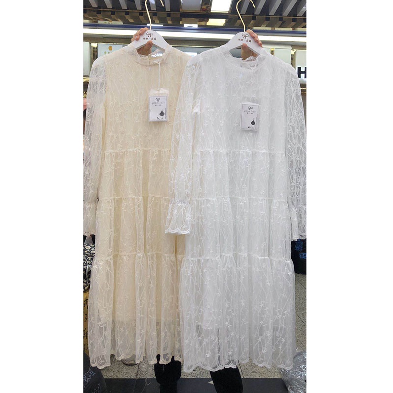 Đầm Nữ Chất Ren Dáng Babydoll Hàng Quảng Châu M012-Violet