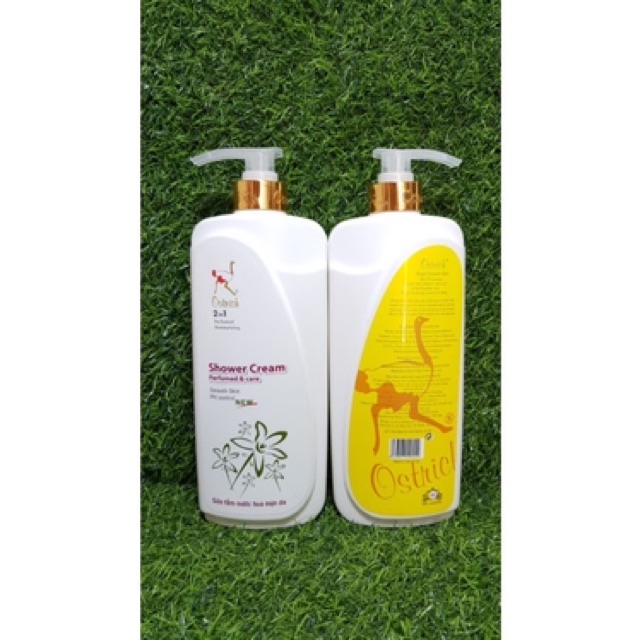 Sữa tắm tinh dầu Đà Điểu 900ml