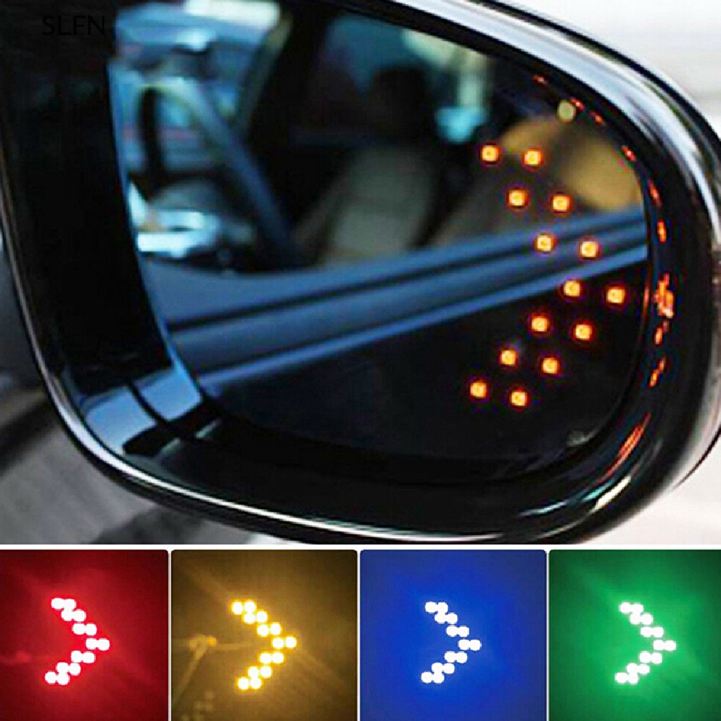 Đèn xi nhan gắn gương chiếu hậu xe hơi 14-SMD tiện dụng