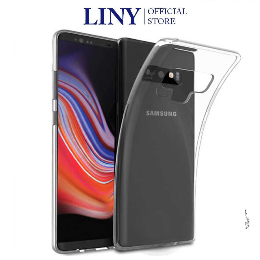 Ốp điện thoại trong suốt Samsung Note 8 Note 9 Note 10 Note 10 Plus Note 20 Note 20 Ultra chống sốc không ố màu