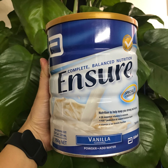 (date 2022) Sữa Ensure Úc 850g - Sữa dành cho người già.