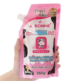 Muối tắm sữa bò tẩy tế bào chết A Bonne Spa Milk Salt 350gr