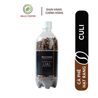 Cafe hạt CULI (PEABERRY) Hello 5 Coffee - Chai 200g