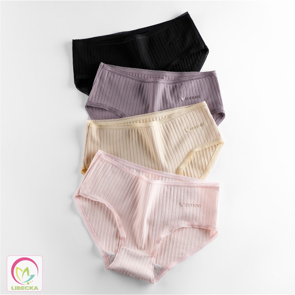 Quầnlót nữ quần lót 100% cotton ren eo gợi cảm xuất Nhật giá rẻ QLN13 | BigBuy360 - bigbuy360.vn