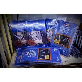 Set dụng cụ điêu khắc cơ bản trên da bò ( da VEG ) nhập trực tiếp từ USA