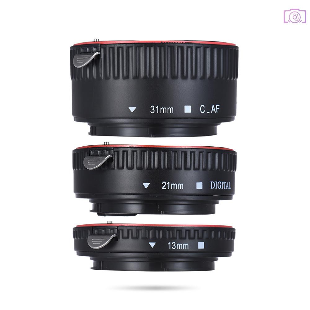 Set 3 Vòng Nối Dài Macro 13mm 21mm 31mm Cho Máy Ảnh Và Ống Kính