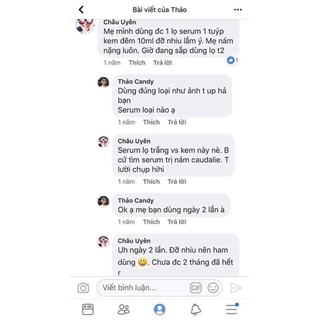 [AUTH PHÁP] Kem dưỡng Vinoperfect Caudalie
