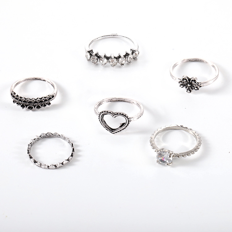 💟💟 Set 6 Nhẫn Đeo Khớp Ngón Tay Thời Trang Nữ