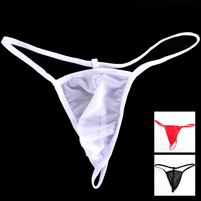 Quần lót nam G-string lưới kiểu dáng chữ T thời trang nam quyến rũ