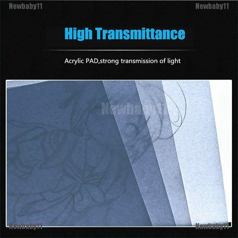 Bảng Vẽ Đèn LED Khổ A4 USB Có Thể Điều Chỉnh Độ Sáng