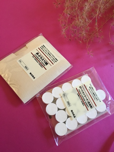 Mặt nạ giấy nén Muji Lotion Mask 20 viên