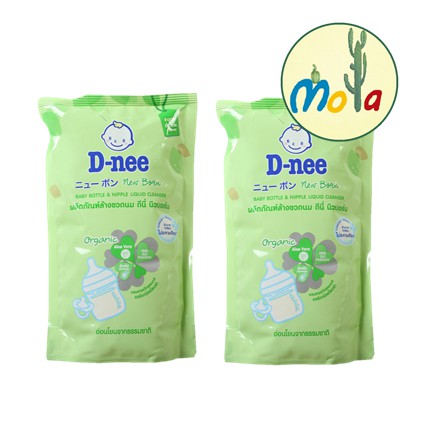 [COMBO 2 BỊCH] NƯỚC RỬA BÌNH DNEE TÚI 600ML