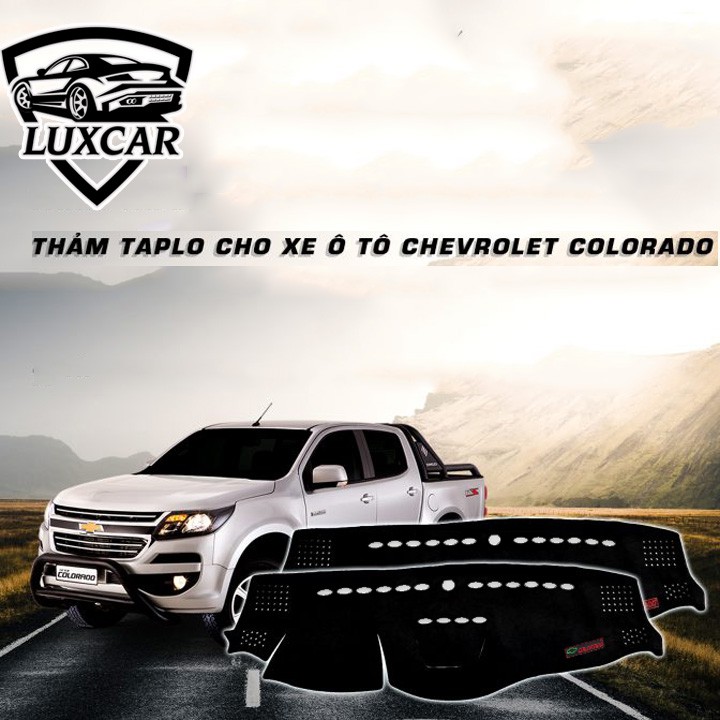 Thảm TAPLO Nhung Lông Cừu xe CHEVROLET COLORADO đời 2016 đến 2020 LUXCAR cao cấp