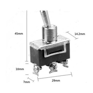 Công Tắc Gạt 6 Chân 3 vị trí 15A