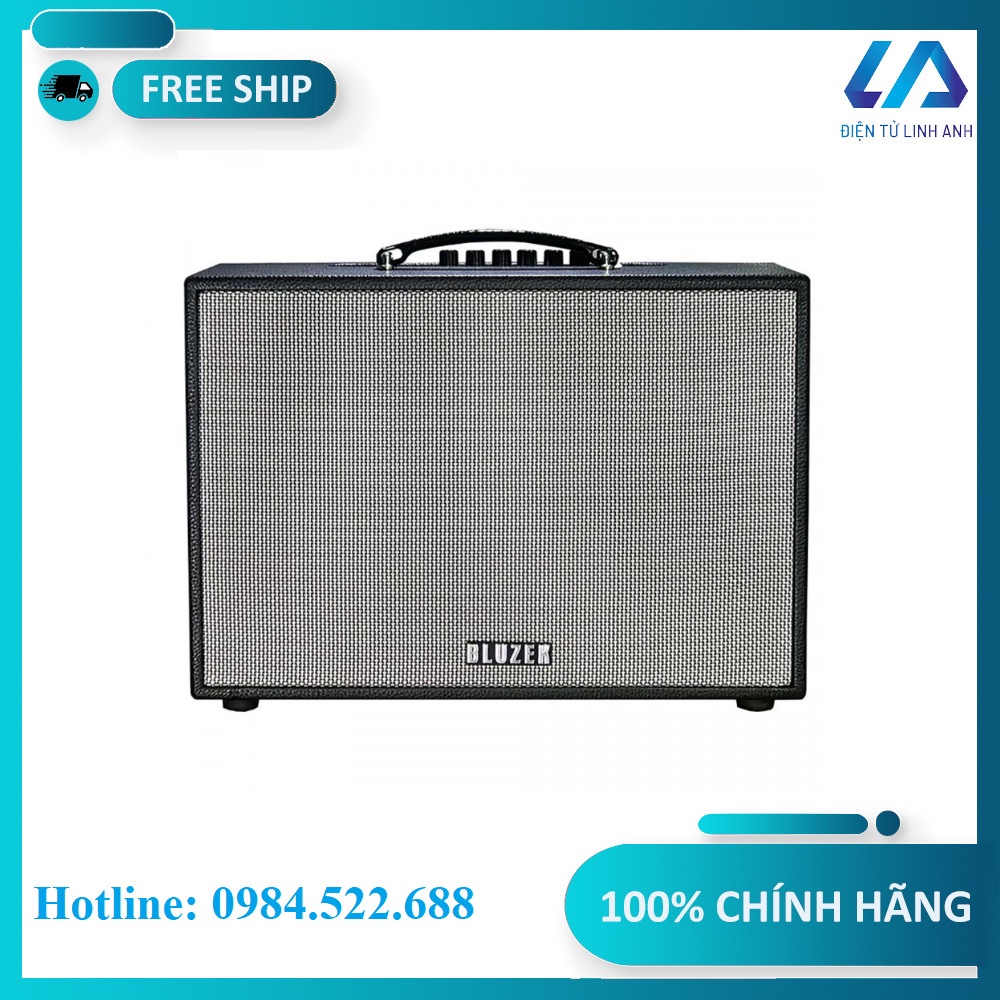 Loa karaoke mini xách tay BLUZEK BZ250PU - Hàng chính hãng bảo hành 12 tháng