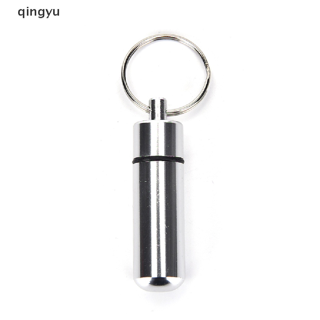 Hộp Nhôm Đựng Thuốc Có Móc Khóa Chống Nước