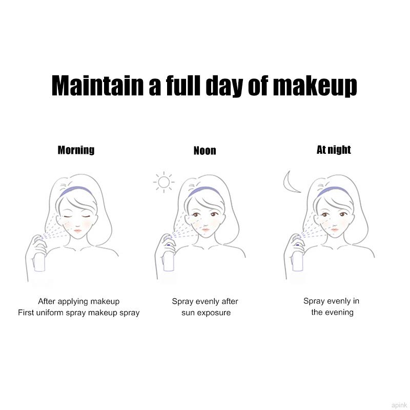 Chai xịt cố định lớp trang điểm giúp dưỡng ẩm và giúp lớp trang điểm lâu trôi cao cấp | BigBuy360 - bigbuy360.vn