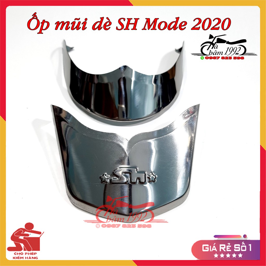 Bọc Mũi Dè SH Mode 2020-22, Bịt Mũi Bịt Đuôi Dè Xe SH Mode 2020-22, Ốp Mỏ Dè Trước Sau SH Mode 2020-22