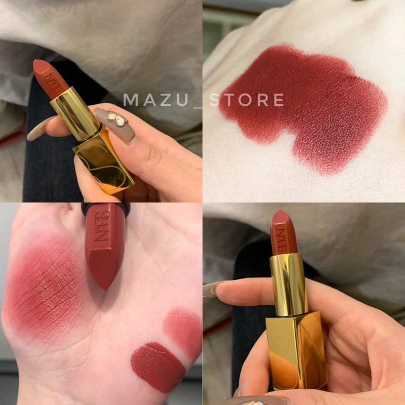 Nars mona vỏ vàng chất xịn mướt môi