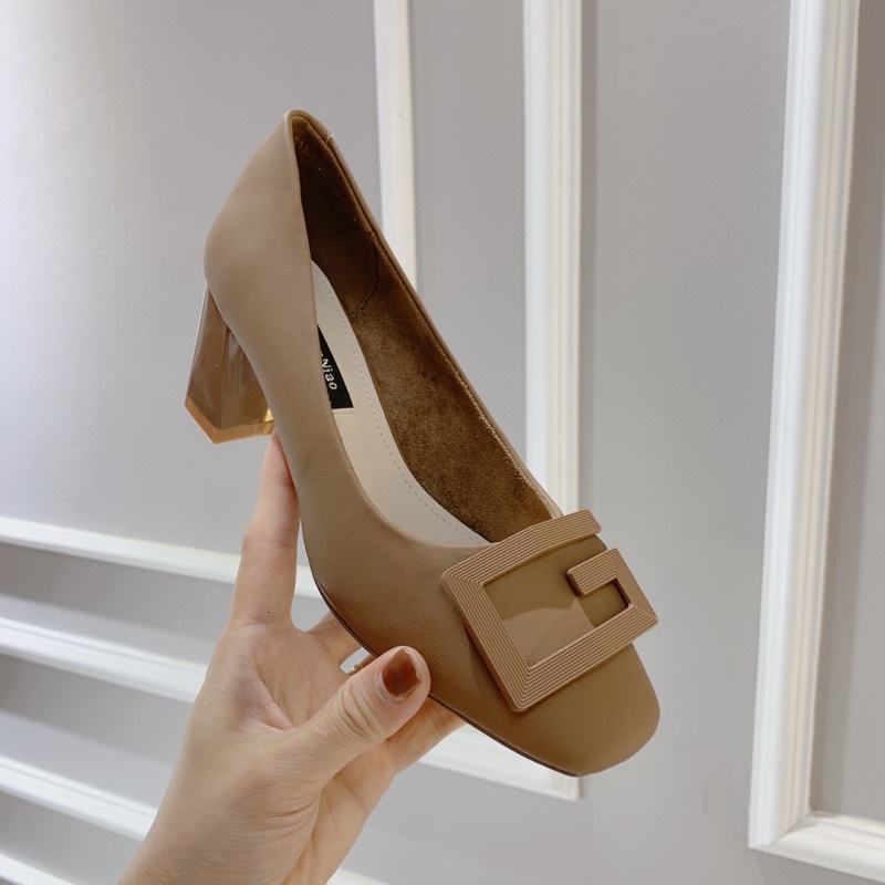 ❤️Giày cao gót vuông 9cm. Hàng quảng châu full box
