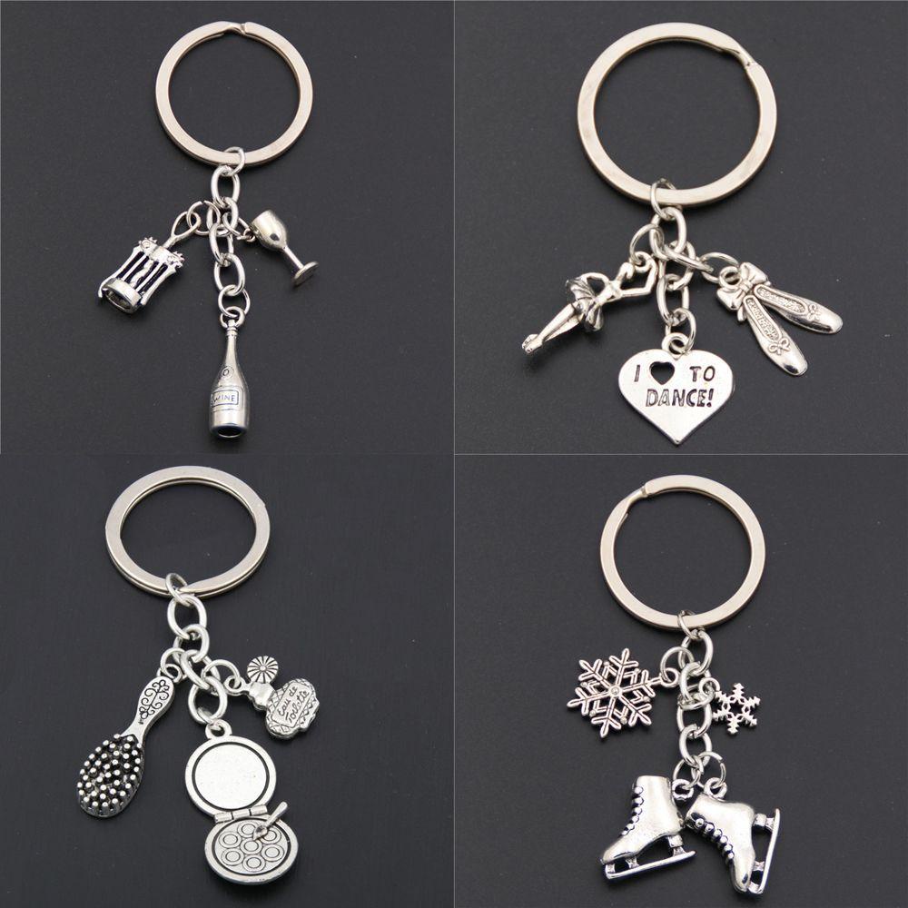 Móc Khóa Hợp Kim Hình Giày Múa Ba Lê Thời Trang Charms