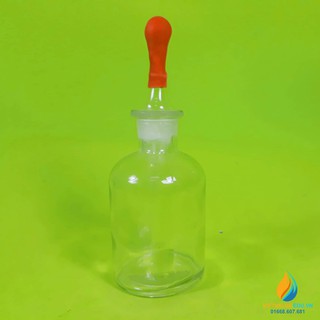 Chai đựng hóa chất có công tơ hút, trong suốt