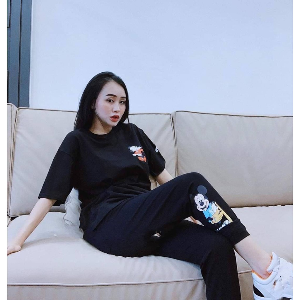 Đồ Bộ Thể Thao Cao Cấp, Thun Cotton 100%, Có Bo Thun Cổ Chân, 45kg đến 80kg | BigBuy360 - bigbuy360.vn