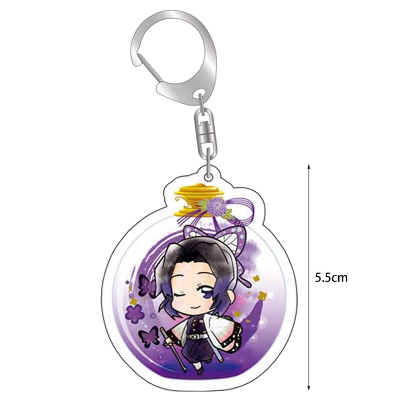 Tmdbyx Móc Khóa Nhựa Acrylic Họa Tiết Hoạt Hình Demon Slayer Kimetsu No Yaiba Tanjiro Kamado Dễ Thương