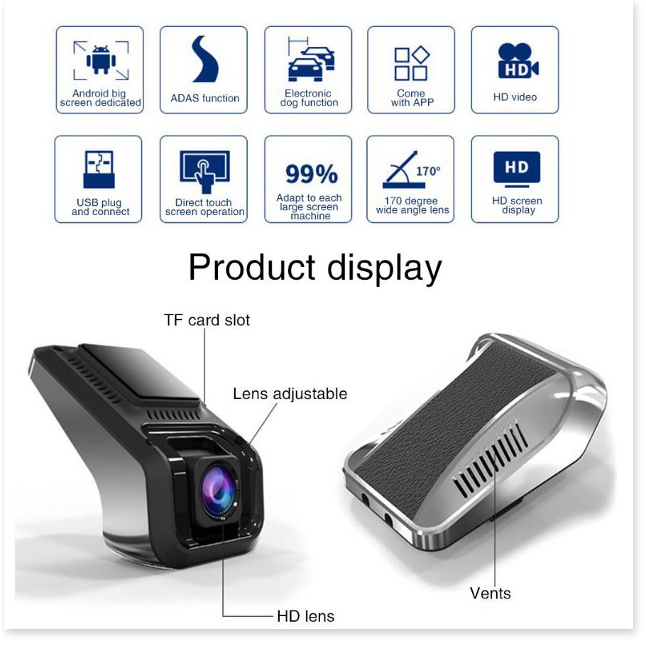 🇳 🇪 🇼®️ Camera hành trình trước sau ô tô, hỗ trợ ADAS và Android Dual Dash | BigBuy360 - bigbuy360.vn