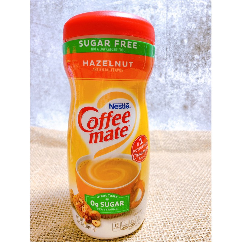 Bột kem Coffee Mate không đường ( sugar free) ăn kiêng, eat clean, keto, gymer