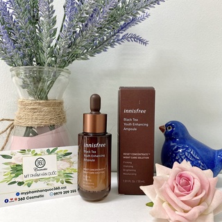 [HSD: 2025] Tinh Chất Chống Lão Hóa, Dưỡng Sáng, Phục Hồi Da Innisfree Black Tea Youth Enhancing Ampoule 30ml