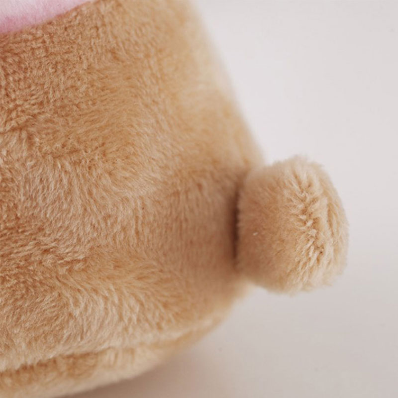 Móc khóa hình chú chó Shiba bằng cotton dễ thương tùy chọn màu sắc