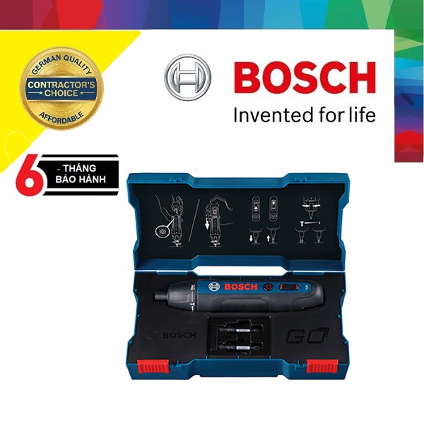 Máy Vặn Vít Dùng Pin Go Gen 2- Kèm 2 Mũi Bắn Vít PH-1- Xuất Xứ Malaysia
