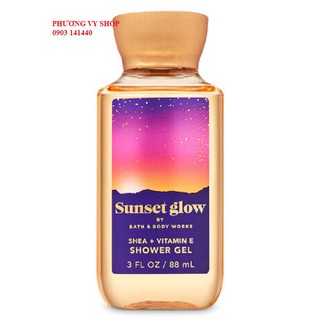 [LỖI NHÃN] Gel tắm hương nước hoa BBW SUNSET GLOW