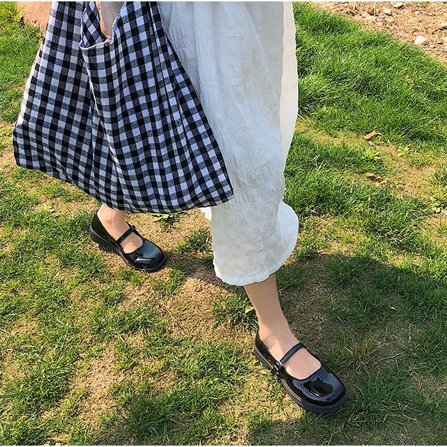 [CÓ SẴN] Giày mary jane búp bê quai ngang oxford ulzzang - CÓ CLIP - ảnh thật | BigBuy360 - bigbuy360.vn