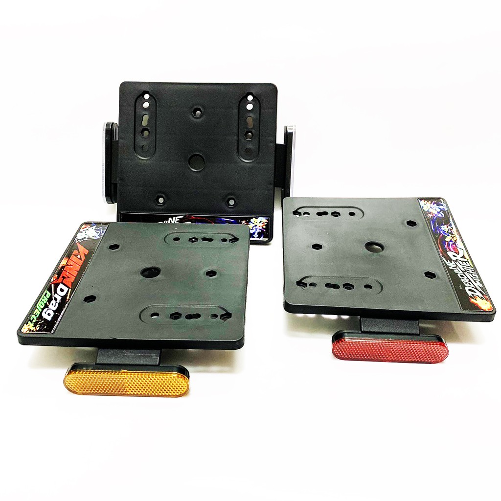 KHUNG BIỂN SỐ XE MÁY(PÁT BẮT BIỂN) TẶNG MẮT MÈO PHẢN QUANG