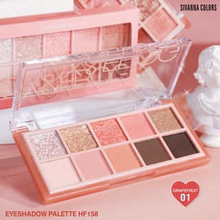 BẢNG PHẤN MẮT SIVANNA FOX & FROG EYESHADOW PALETTE - HF158