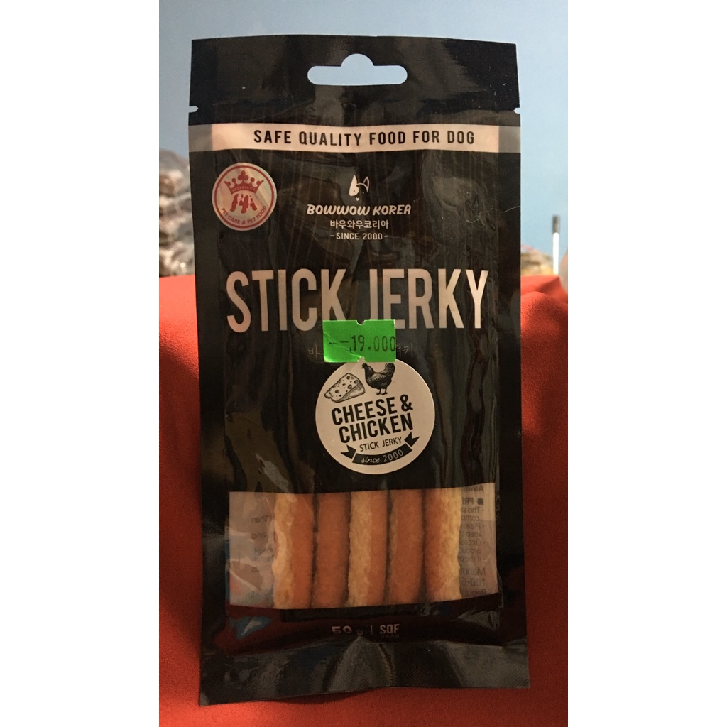 [HOT HOT] Thịt que cho chó STICK JERKY 50G/90G