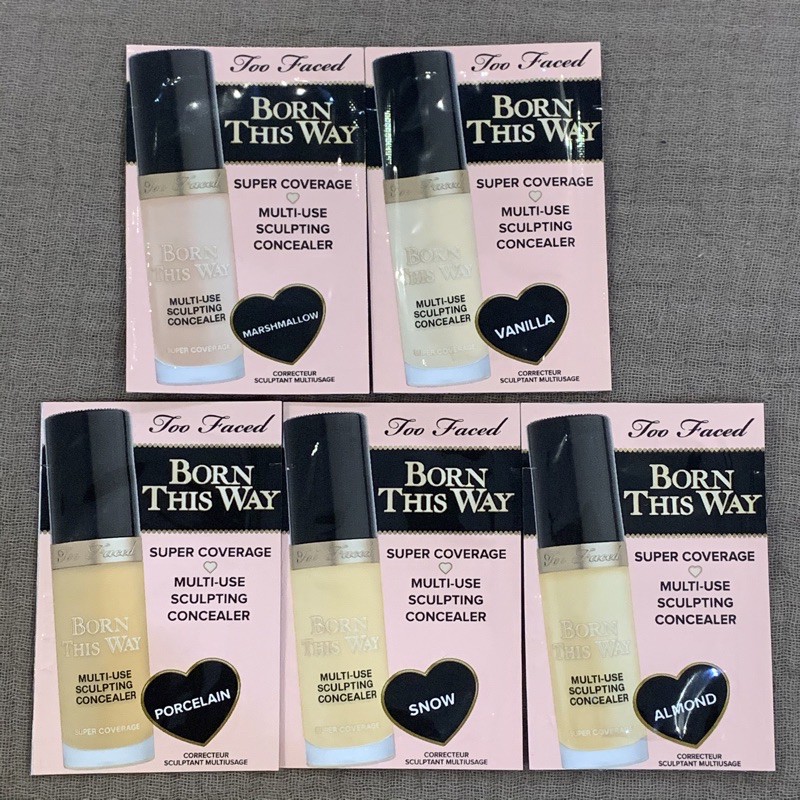 [Sample] Che khuyết điểm Too Faced Born This Way