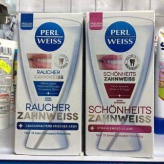 Kem đánh trắng răng Perl Weiss