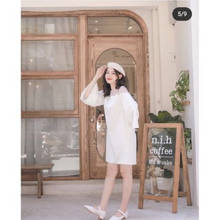 VÁY ĐI CHƠI/ĐI TIỆC - HANANY DRESS - VÁY PHẦN REN Ở VAI