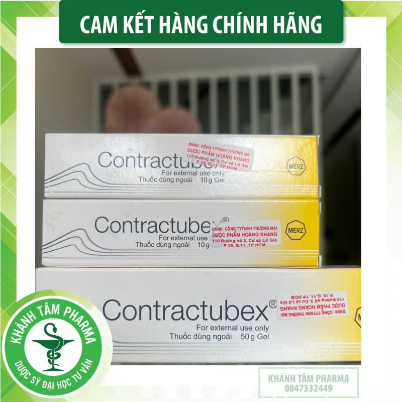 CONTRACTUBEX  KEM BÔI SẸO 50g - CÔNG TY NHẬP KHẨU CỦA ĐỨC