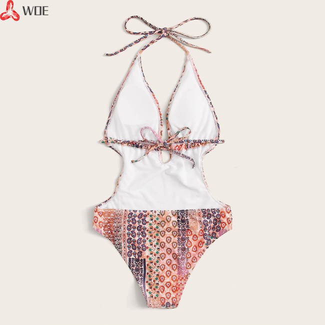 Bikini In Hoa Lưng Cao Gợi Cảm Cho Nữ | BigBuy360 - bigbuy360.vn