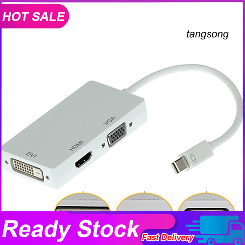 Cáp Chuyển Đổi Mini Displayport Dp Sang Vga Hdmi-Compatible Dvi Cho Apple-E Macbook