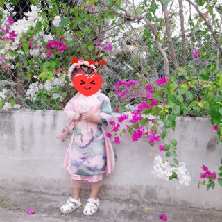 Thanh lý áo dài cách tân cho bé