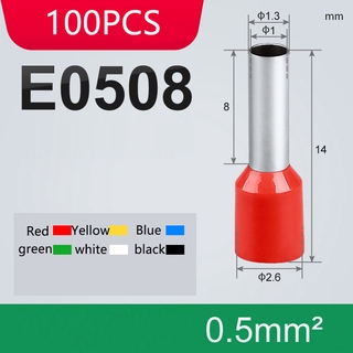 Pin Kết Nối Ống Nước E1008 / E0508 / E1508 / E2508 / E4012 / e6012 6 Màu Sắc