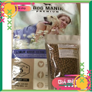 Thức Ăn Hạt Cho Chó Dog Mania Hàn Quốc 1kg Túi Chia