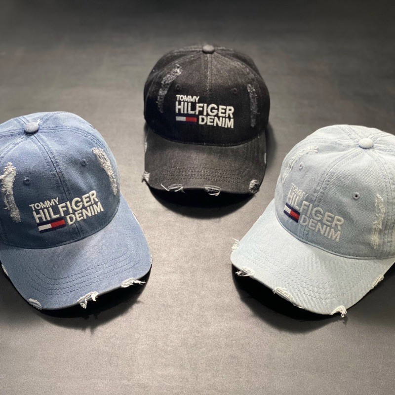 Nón kết jean Tôm Mỳ rách bụi bặm