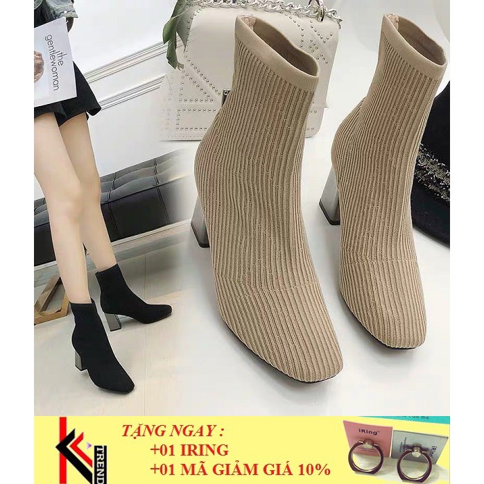Bốt len nữ đế bạc hàng quảng châu cao cấp (kèm ảnh thật) | BigBuy360 - bigbuy360.vn