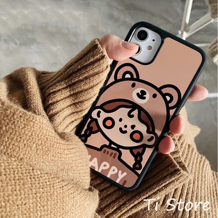 Ốp Lưng Girl Happy 4 iP
